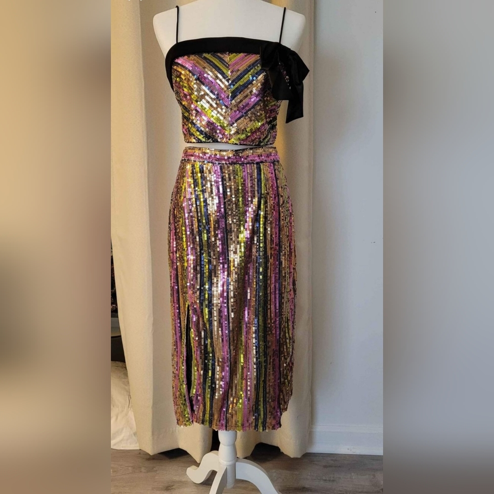 2 piece skirt and top set